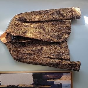 Jones New York Signature Tapestry Jacket Size 8 Blazer Jacket